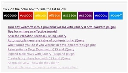 20 Cool jQuery Text Effects | Javascript | Scoop.it