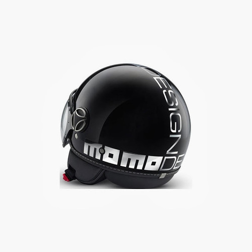 Casco jet MOMO Design Figther Classic Bianco