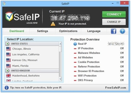 Hide Your Real IP Location & Browse Anonymously On Windows With SafeIP | formation 2.0 | Scoop.it