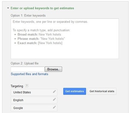 New AdWords Keyword Planner: Google Keyword Tool + AdWords Traffic Estimator | Google NonProfit Grants Help | Scoop.it