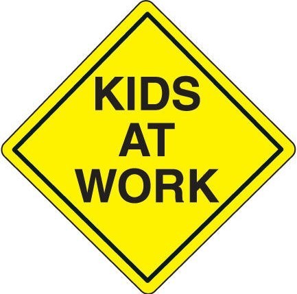 Kids at work