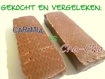 Koekjeshoek: Vergelijking: Caramia versus Cha-Cha | Etenbloggers | Scoop.it
