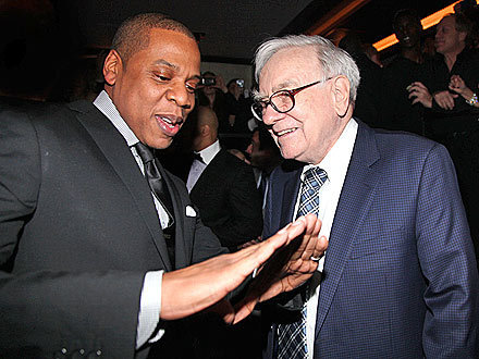 BUFFETT IN DA' HOUSE!: New Dad Jay-Z Giddy at 40/40 Club Re-Opening | TonyPotts | Scoop.it