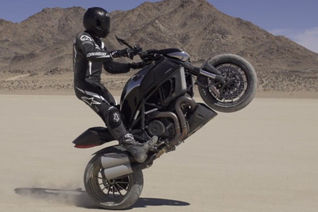 video - High Plains Driftin&rsquo; with the Ducati Diavel Cromo | Ductalk | Scoop.it