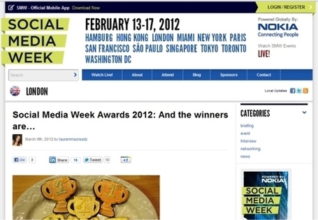 SMW Awards 2012 // Winner Social Media Personality of 2011 | Business in Berkshire | Jon Davey | Scoop.it