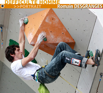 Romain Desgranges - Difficulté - Hommes - Worldclimbing 2012 | ski de randonnée-alpinisme-escalade | Scoop.it