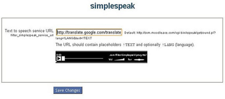 Moodle with a durian flavour. From Malaysia with love.: How to install SimpleSpeak Text-To-Speech filter on your Moodle site - it's simple! | Moodlenews | Scoop.it