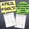 April Fool's Cumulative Math Quiz! (Different Problems All Have SAME ANSWER!) - MathyCathy | Tablet Technology & Mathematics Education | Scoop.it