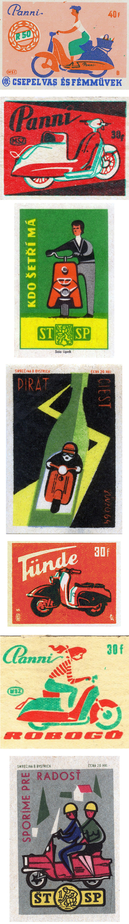 A Rare Bit O&rsquo;Swag: Vintage Scooter Matchbook Covers | Kitsch | Scoop.it