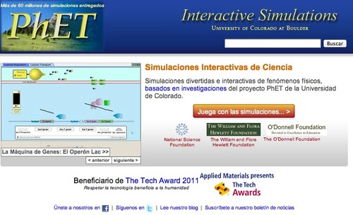 PhET: Simulaciones Gratuitas En Línea De Física, Química, Biología ...