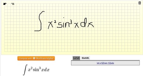 Handwrite and Solve Math Equations with Web Equation | Mateconectad@s | Scoop.it