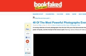 BookFaked & 40 Of The Most Powerful Photographs Ever Taken | Mudmap | Scoop.it