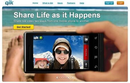 Qik Video, app gratuita para emitir v&iacute;deo en streaming y realizar ... | apps educativas android | Scoop.it