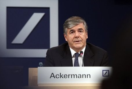 Le patron de deutsche Bank a touch&eacute; 6,3 millions en 2011 L'Echo | "Priv&eacute; de Salaire" | Scoop.it