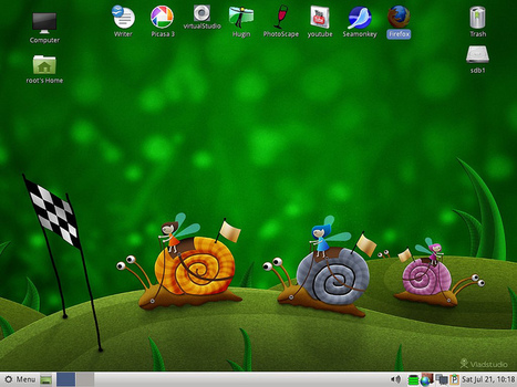 Gnome desktop in Puppy Linux | Flickr - Photo Sharing! | Puppy Linux ...