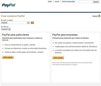 C&oacute;mo abrir una cuenta PayPal | Tips&Tricks | Scoop.it