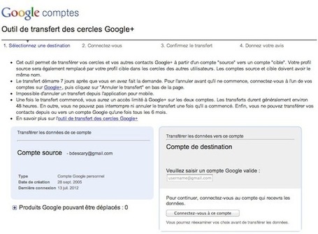 Google+ : transf&eacute;rez vos Cercles et contacts G+ vers un autre compte | Strat&eacute;gie m&eacute;dias innovants | Scoop.it