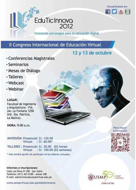 USMP - EduTicInnova 2012 - RedDOLAC - Red de Docentes de Am&eacute;rica Latina y del Caribe - | TIC JSL | Scoop.it