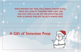 Free Printable Snowman Poop Poem | Christmas Fu&hellip;