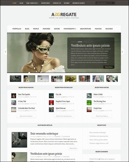 70+ Cool WordPress Magazine Themes Inspire | Public Relations & Social Media Insight | Scoop.it