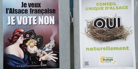 Echec du référendum alsacien de fusion des collectivités