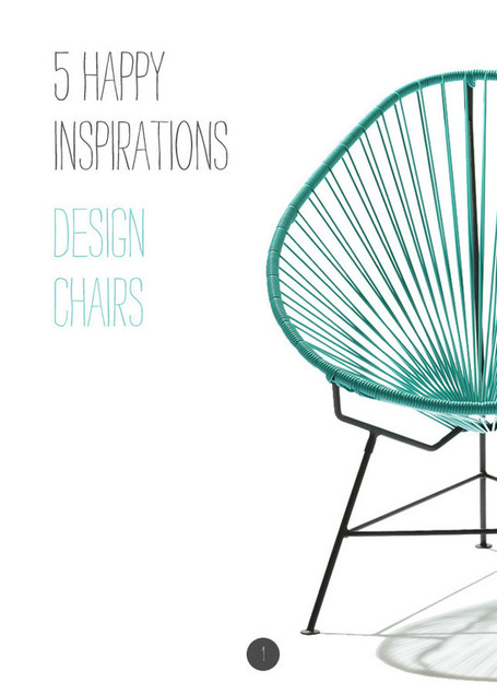 Happy Interior Blog: 5 Happy Inspirations: Design Chairs | Interior Design & Decoration | Scoop.it