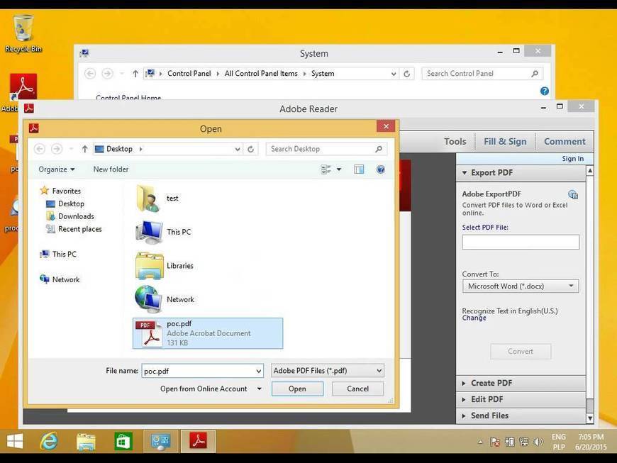 Adobe Reader  For Windows 8.1 64 Bit