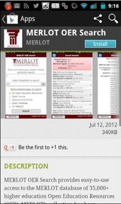 MERLOT Supports Mobile Learning | Educaci&oacute;n flexible y abierta | Scoop.it