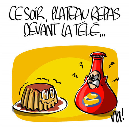 Nactualit&eacute;s : ce soir, plateau repas devant la t&eacute;l&eacute;&hellip; | Satire politique | Scoop.it