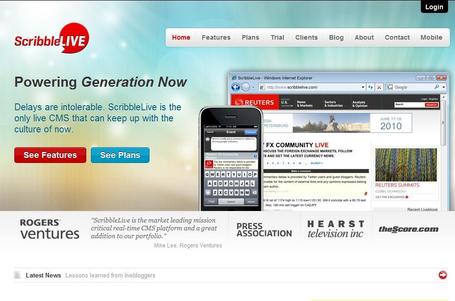 ScribbleLive | Liveblog live blogging | Social media kitbag | Scoop.it