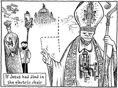 Church and electric chair | Intelligent humor | Scoop.it