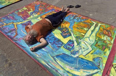 Romanian artist takes his art on the street | World of Street & Outdoor Arts | Scoop.it