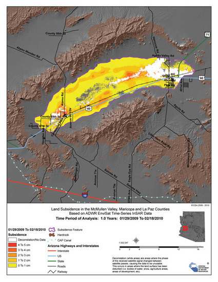 Eyes from Above: Satellite Interferometry Monitors Operational Subsidence | Geographic Information Technology | Scoop.it