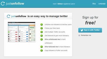 JustUnfollow - Find and unfollow twitter users who unfollowed me | formation 2.0 | Scoop.it