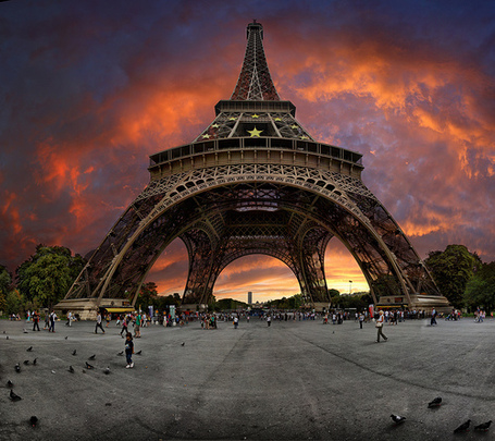 Bonita manera de retratar la Torre Eiffel | FOT&Oacute;GRAFOS, FOTOGRAF&Iacute;AS Y V&Iacute;DEOS ART&Iacute;STICOS | Scoop.it