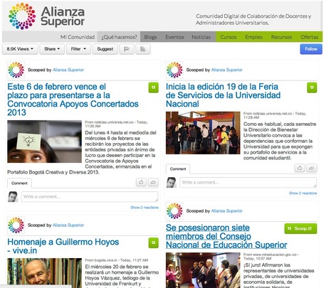 Alianza Superior | Showcase of custom topics | Scoop.it