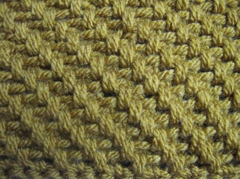 crochet) How To Crochet the Raised Treble Diag...