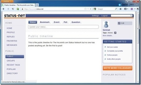    Powerpoint on Create Your Own Enterprise Social Network With Statusnet   Powerpoint