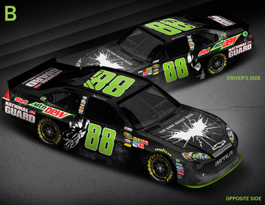 Nascar on Nascar Paint Scheme For Michigan  Sb Nation   Daily Nascar News