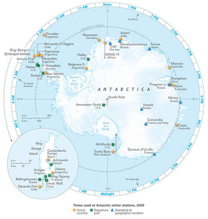 Antarctica, the Timeless Continent - Power of Data Visualization | Land Surveying | Scoop.it
