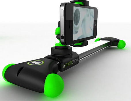 Mini-Dolly For Your iPhone: Glidetrack Launches Mobislyder for Iphone, GoPro, GH2 and other Compact Camcorders | "Cameras, Camcorders, Pictures, HDR, Gadgets, Films, Movies, Landscapes" | Scoop.it