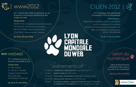 Le WWW2012, des op&eacute;ras au cin&eacute;ma, le Printemps de P&eacute;rouges, le Vaporetto... c'est &agrave; LYon en France | LYonenFrance | Scoop.it