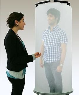 The TeleHuman is a life-size, 3D video chat pod straight out of your sci-fi dreams | FutureChronicles | Scoop.it