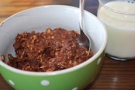 Fil et fouet: Gruau au four choco-banane | La-Petite.ch - Tupperware - Astuces - Liens | Scoop.it