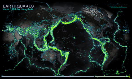 Historical Earthquake Data | Endeavour Geography Resources | Scoop.it