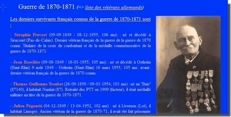 Les derniers v&eacute;t&eacute;rans : une id&eacute;e originale | Rhit Genealogie | Scoop.it