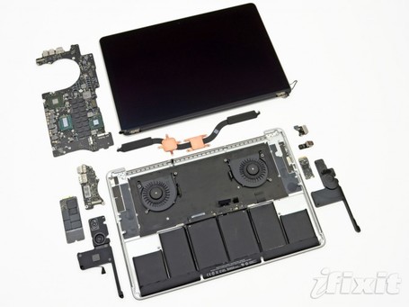 Retina MacBook Pro is the least repairable laptop ever, says iFixit | $theme.getName() | Scoop.it