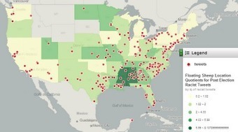 floatingsheep: Mapping Racist Tweets in Response to President Obama's Re-election | Emergent Digital Practices | Scoop.it