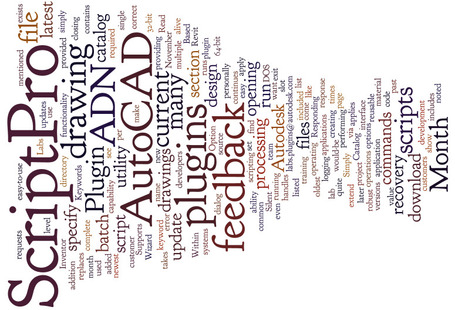 Updated ScriptPro 2.0.2 ADN Plugin of the Month Now Available - It is Alive in the Lab | Top CAD Experts updates | Scoop.it