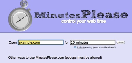 MinutesPlease.com - Manage your web time | Technology Ideas | Scoop.it